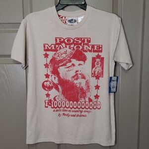 NWT Post Malone Graphic T-Shirt Size XS